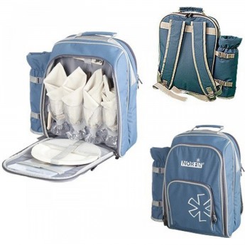 Термосумка NORFIN Eslov NFL с посудой на 4 персоны Термосумка NORFIN Eslov NFL с посудой на 4 персоны